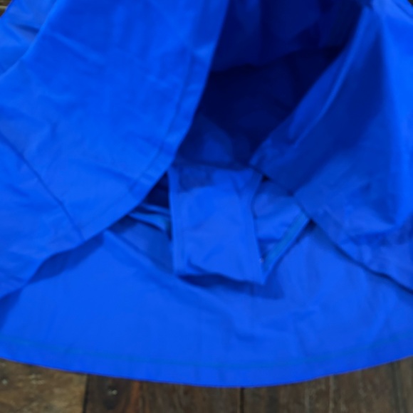 Bright Blue Halter Top and Swim Skirt Two Piece Bathing Suit - Picture 5 of 8